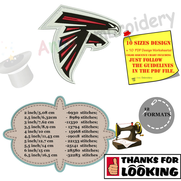 Football Embroidery Design-Sport Embroidery-Machine Patterns-Instant Download- PES