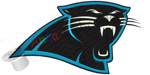 Panther Machine Embroidery Design,Sport embroidery,football,black panther,filled stitch,machine patterns, 9 SIZES