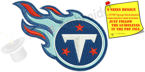 T Letter Embroidery Design,Sport embroidery,football,letter,filled stitch,machine patterns,14 formats, 9 SIZES,INSTANT DOWNLOAD