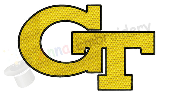 GT Embroidery Design,Sport embroidery,football embroidery pattern,filled stitch,machine patterns